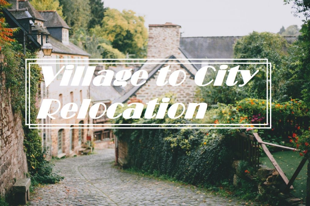 village to city relocation 